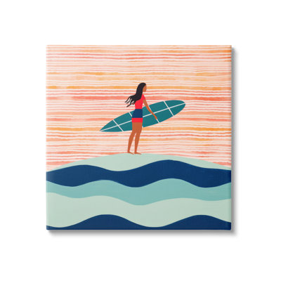 " Boho Beach Surfer "