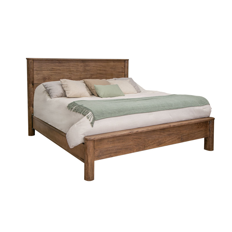 Olimpia Solid Wood Platform Bed