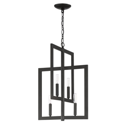 Lustre géométrique à 4 lumières Biayrn Biay