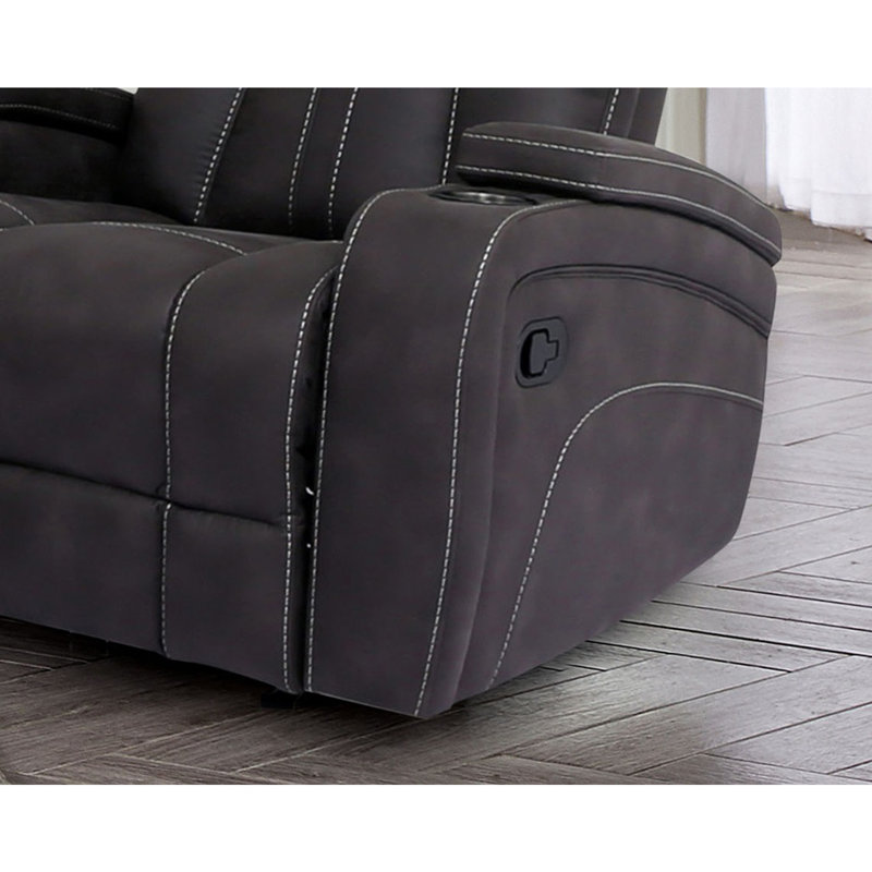 Transitional Style Glider Recliner