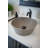 Eden Bath 15.75'' Gray Stone Circular Bathroom Sink