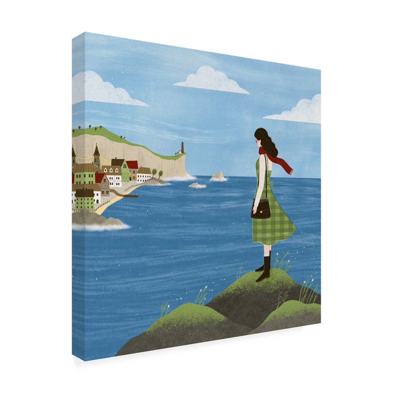 Art sur toile Julia Leister, H 14 po x l 14 po