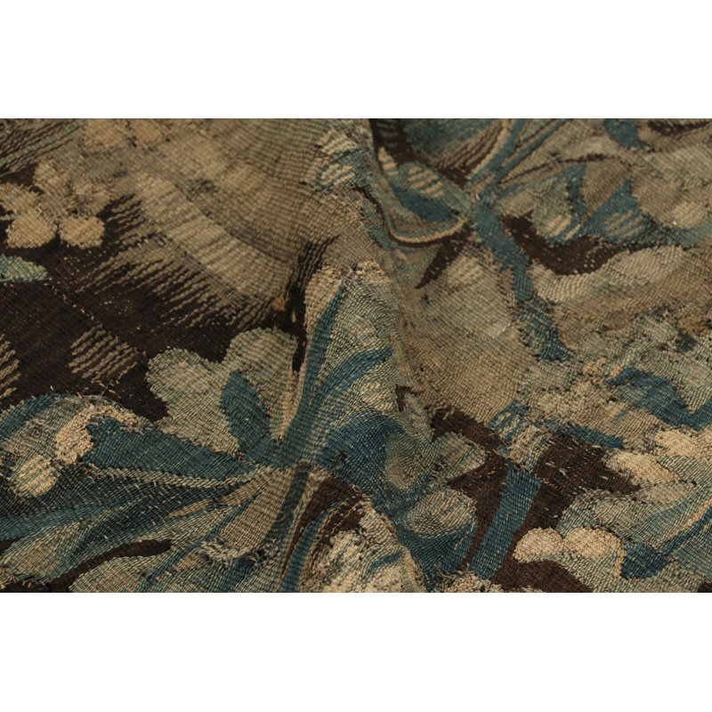 European, Antique One-of-a-Kind 9'X15'6 Area Rug