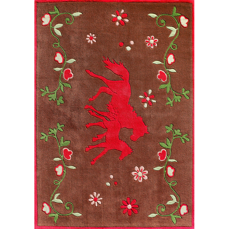 Horse Friends Area Rug, Rectangle 150 x 200cm