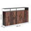 Hoxie 64 Cm Wide Solid Wood Sideboard