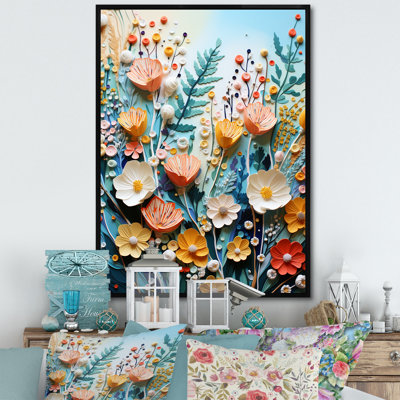 " Plants Field Pointillism Dot I "