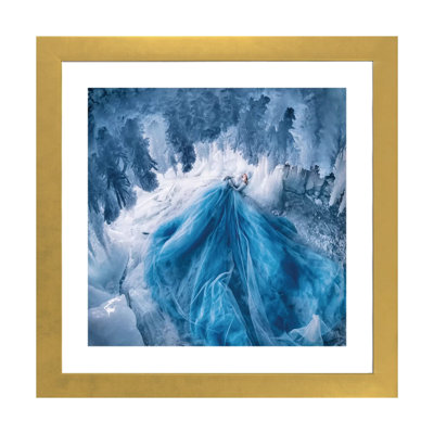 «Ice Cave with Shaggy Icicles» par Hobopeeba - reproduction d'art