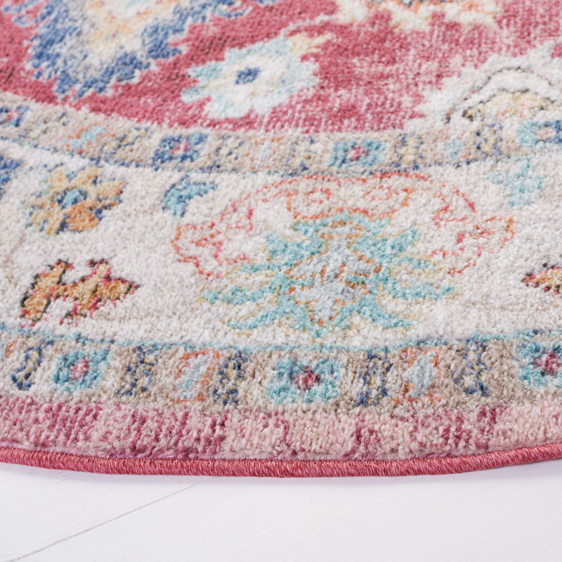 Phoenix 500 Performance Southwestern Rug, Round 6'7"