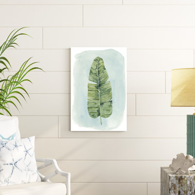 «Paradise Palm Leaves IV» par Grace Popp, reproduction d'art sur toile