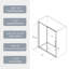 Sliding Shower Door,Sliding Door,Withtempered Glass-112520988