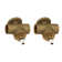 3/4" Valves Rough-in for Wall Mount Cross Set