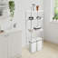 Tablette en acier inoxydable, tablettes de rangement pour la cuisine, tablette de rangement pour la cuisine, garage