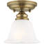 Plafonnier encastré 1 lumière 6,25 po Becky-22240841