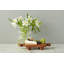 Normandy Wood Riser Footed Tray, Small