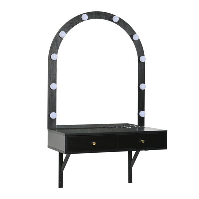 Solid Wood Vanity with Seat