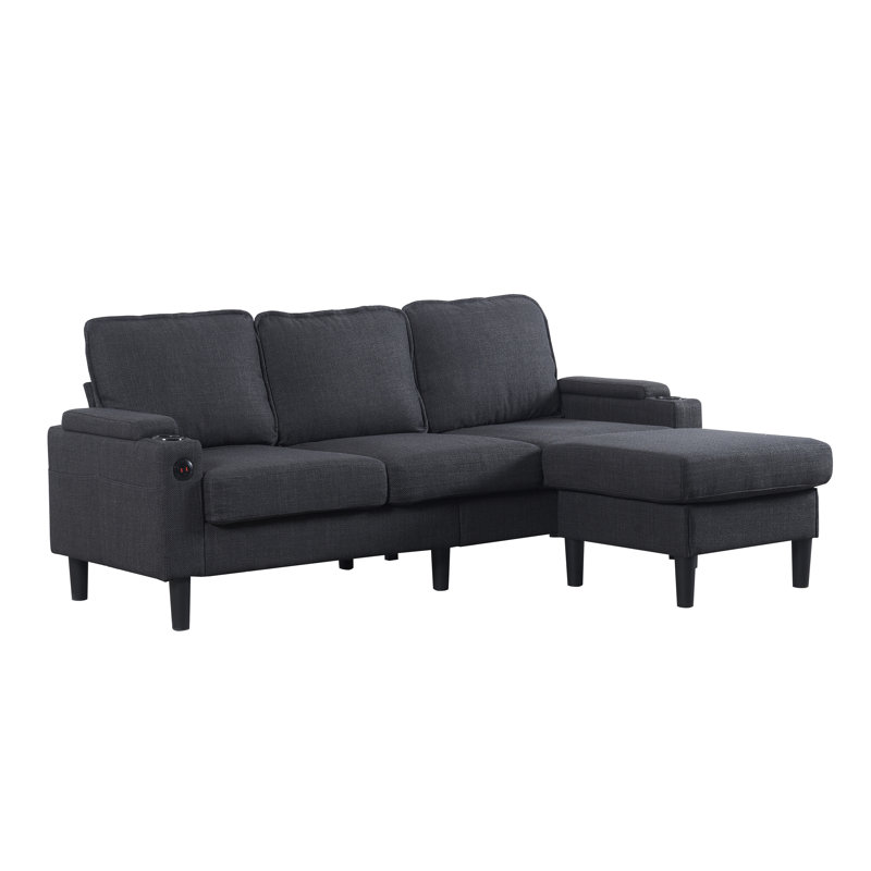 Banc, Gris foncé, Gris foncé, Gris foncé