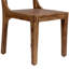 Chaise d'appoint en bois massif Kanwal