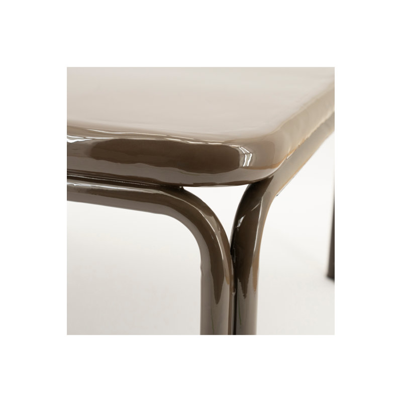 Table basse Zilo, Marron foncé