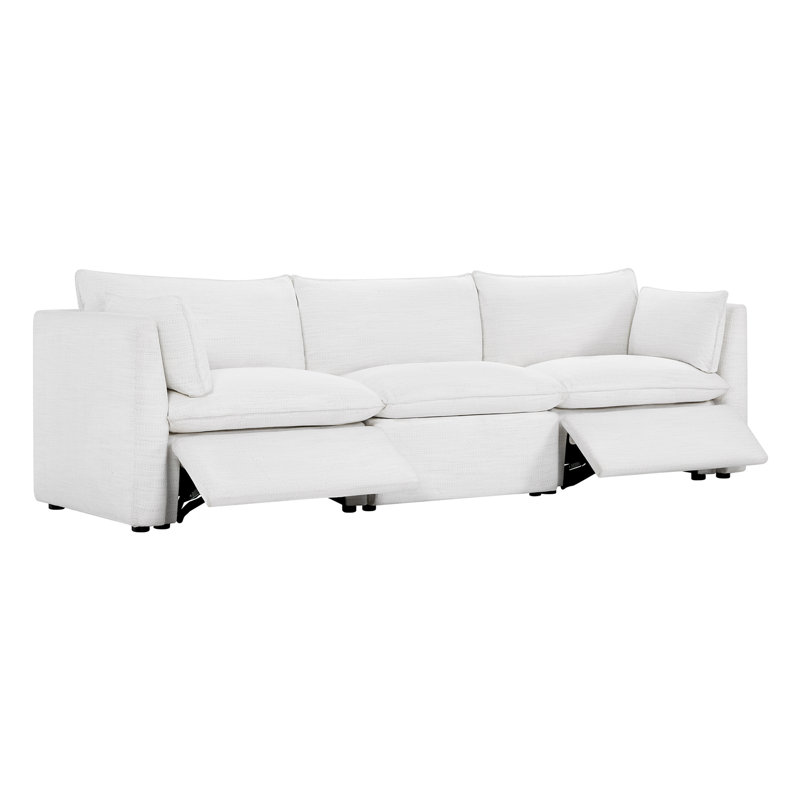 Modular Power Sofa, White