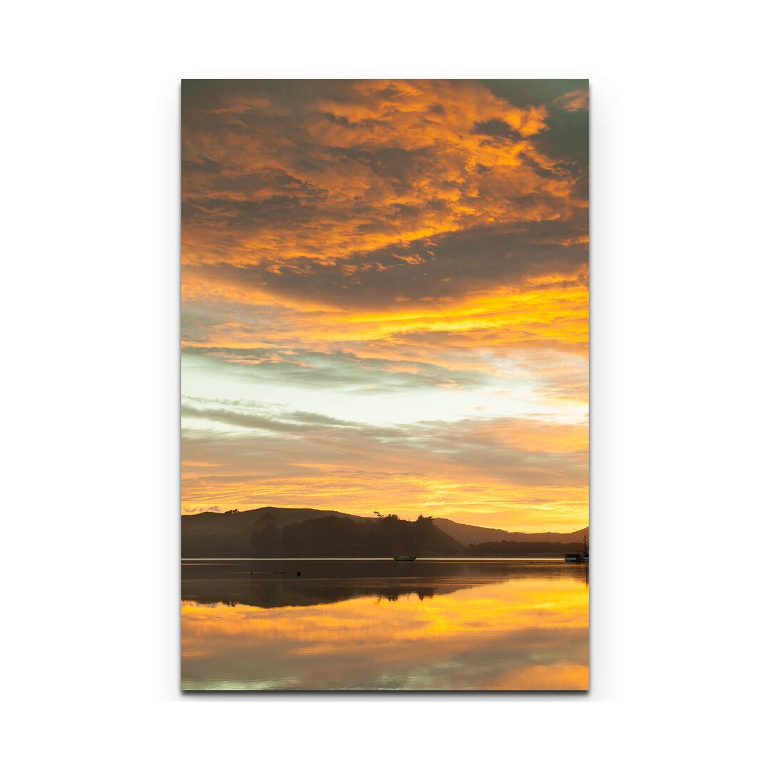 LeinwandbildÂ Waikawa Bay bei Sonnenaufgang - Neuseeland