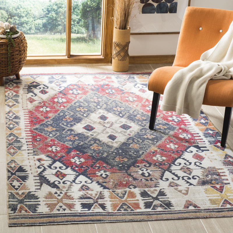 Carmen Oriental Hand Woven Area Rug, Rectangle 152 x 244 cm