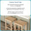 Hauteur du comptoir de tabouret (24 po) - paquet de 2-1769005800