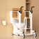 Multi-Functional Lift Transfer Chair Commode For Home