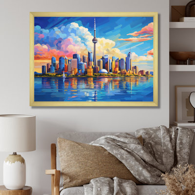 Popart Australian City - Sydney Canvas Prints