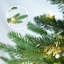 Arbre de Noël à charnière plein 4 pi PVC + PE vert avec support en métal 4 pi-424524965
