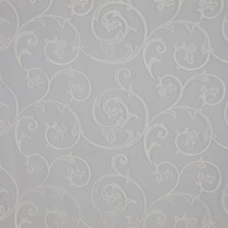 Tissu de fenêtre habillé de fenêtre, Ivoire