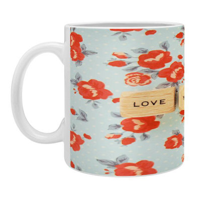Grande tasse à café love your face