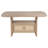 Coriene 7-Piece Counter Height Dining Set with 6 Upholstered Chairs, Beige Oak-107231600