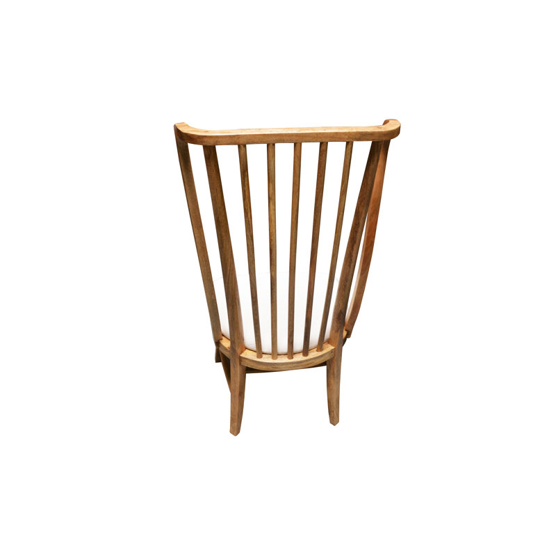 Chaise de patio avec coussin Delantae