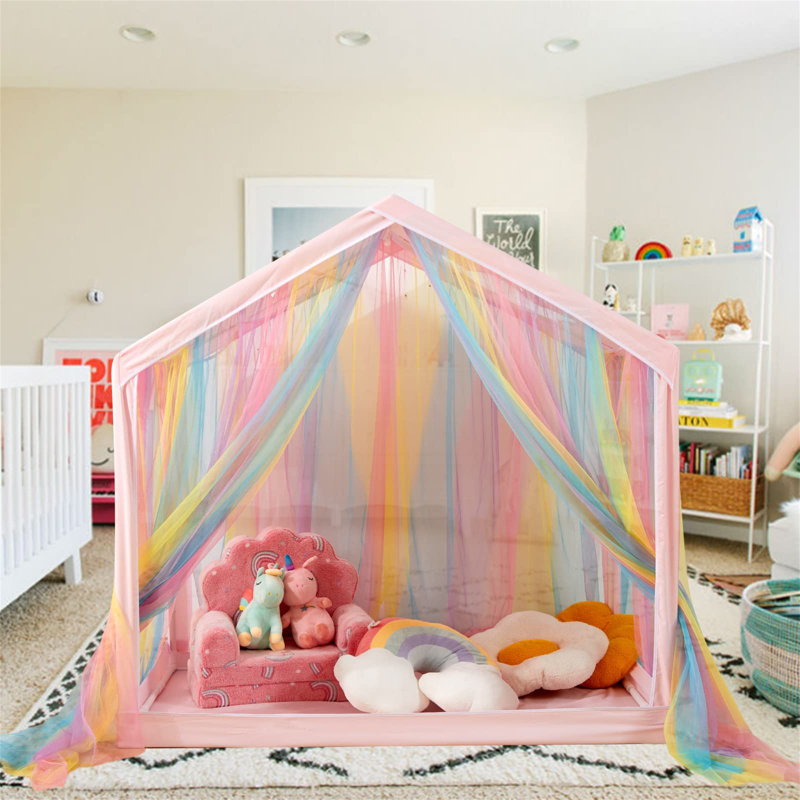 Game Tent, Game House, House Tent, Pink
