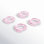 over&back Hand-Shaped Glass Napkin Rings - Decorative Dining Table Decor