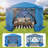 12x12ft Pop up starry sky top Gazebo Screen House Tent with Sidewalls-102383226