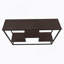 Table d'appoint contemporaine et moderne pour console, vestibule ou canapé, offrant un espace pratique pour les essentiels du quotidien
