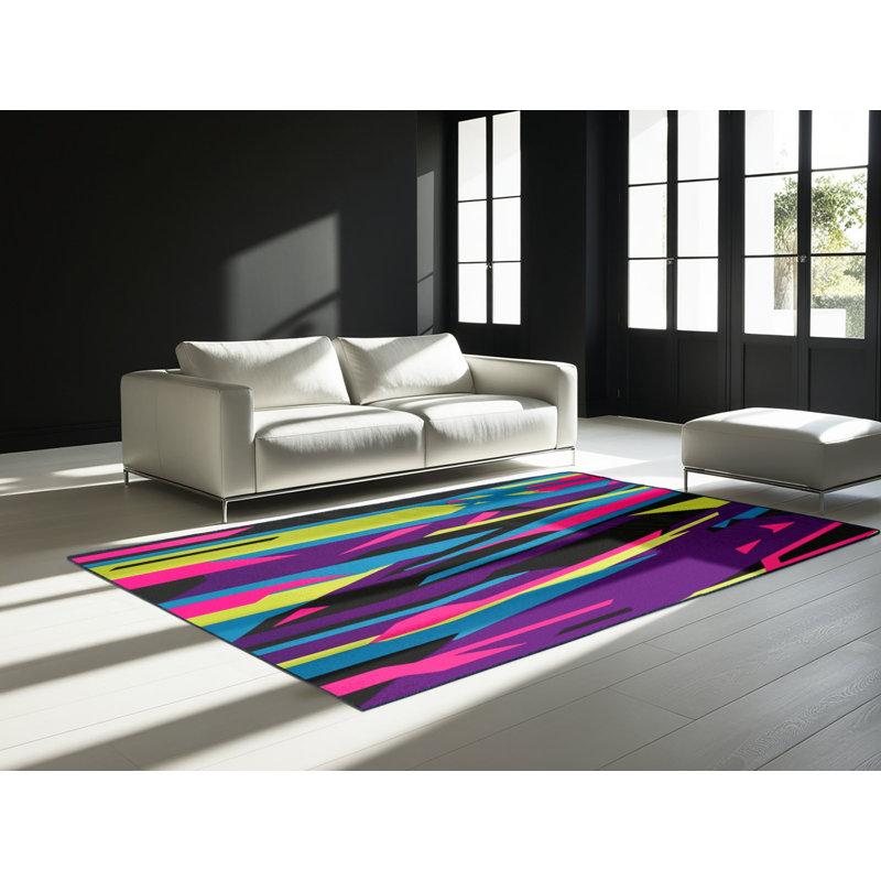 Luminous Stride Rug, Square 6'
