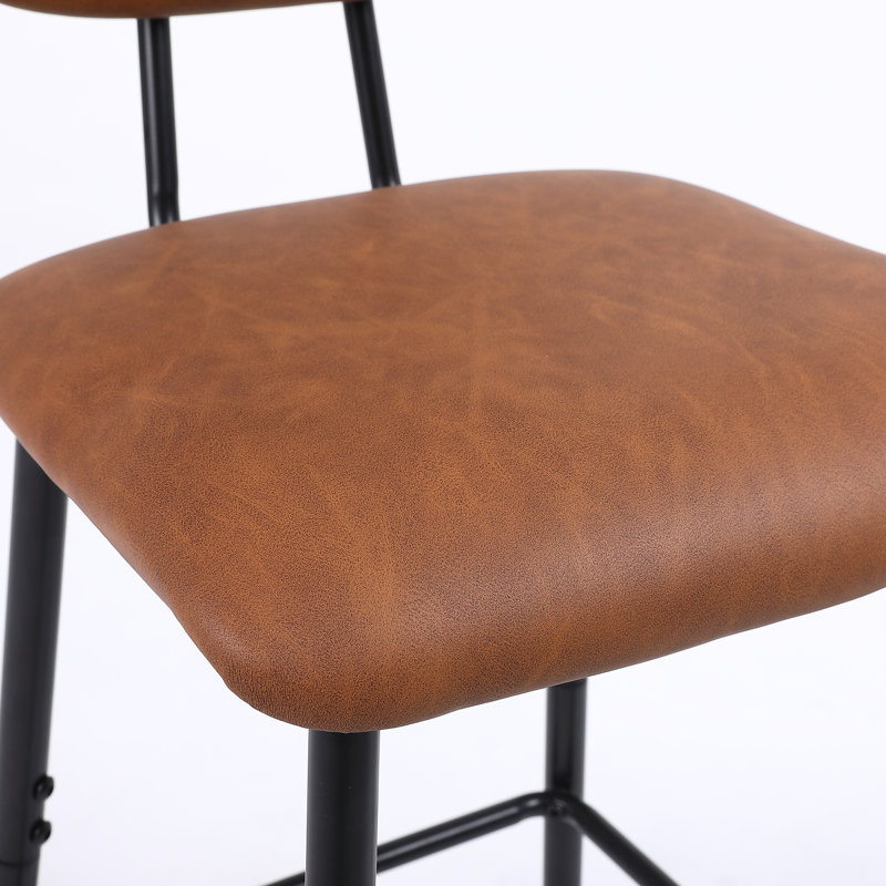 Tabouret de comptoir Kartez 26, Brun