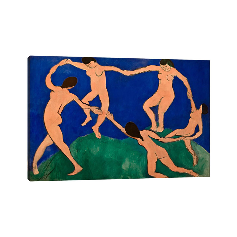 The Dance I by Henri Matisse - Wrapped Canvas Painting, 20.32 cm H x 30.48 cm W