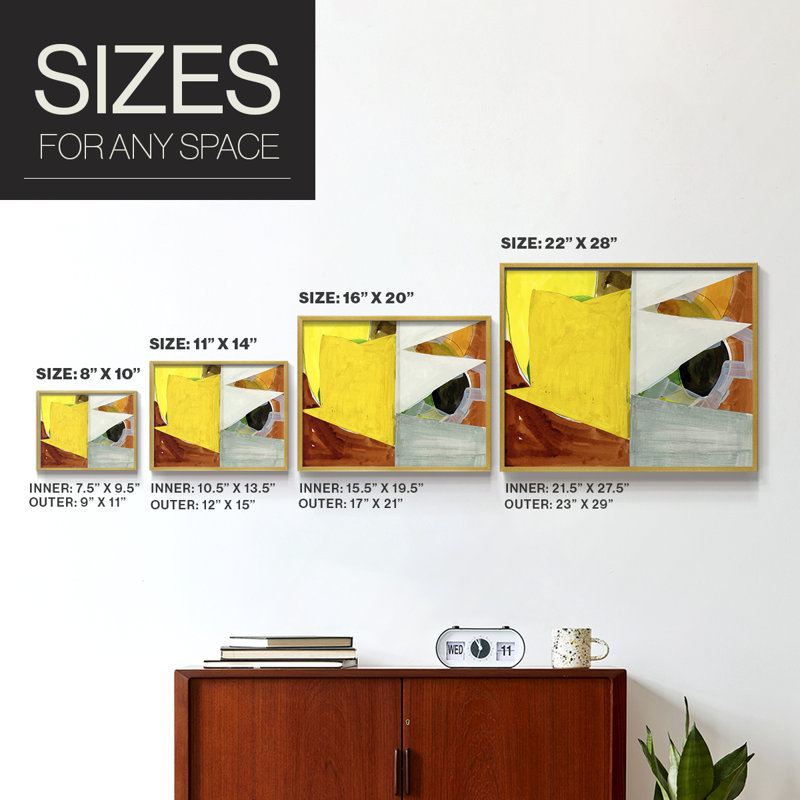 Jigsaw 3 -Framed Print - Restickable, 8" H x 10" W
