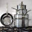 Hestan NanoBond 10-Piece Stainless Steel Cookware Set