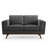 Lauro Positano Fabric Loveseat-1402276207