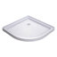 Dreamline Prime 36 po X 36 po X 78 3/4 po H, cabine de douche, base et ensemble mural blanc-84076455