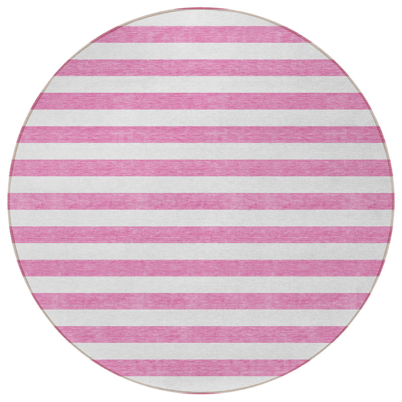 Tapis d'intérieur rond 8 po