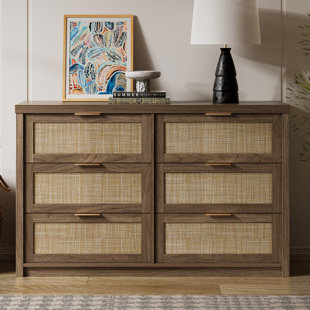 Dearbhaile 52.7" W 6-Drawer Dresser
