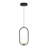 Branchburg 1 - Light Matte Black LED Sphere Pendant