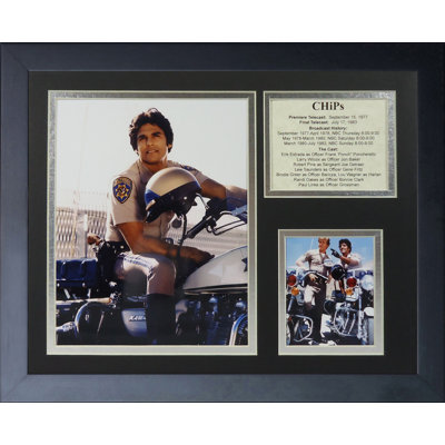 CHiPs Framed Memorabilia