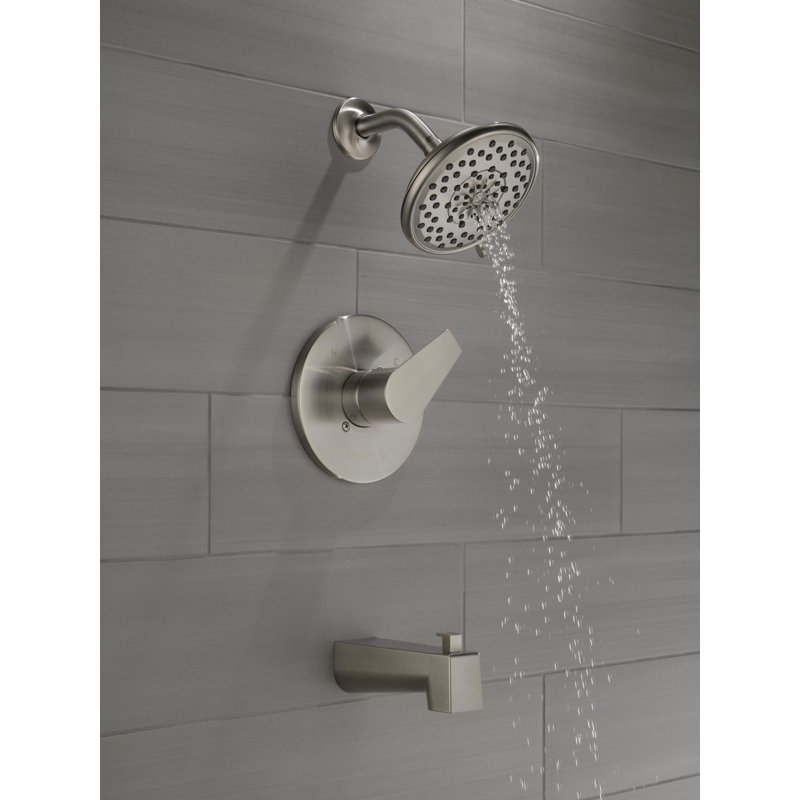 Xander Tub & Shower Faucet, Stainless