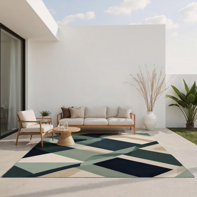 Tapis intérieur et extérieur Aurora Reflections